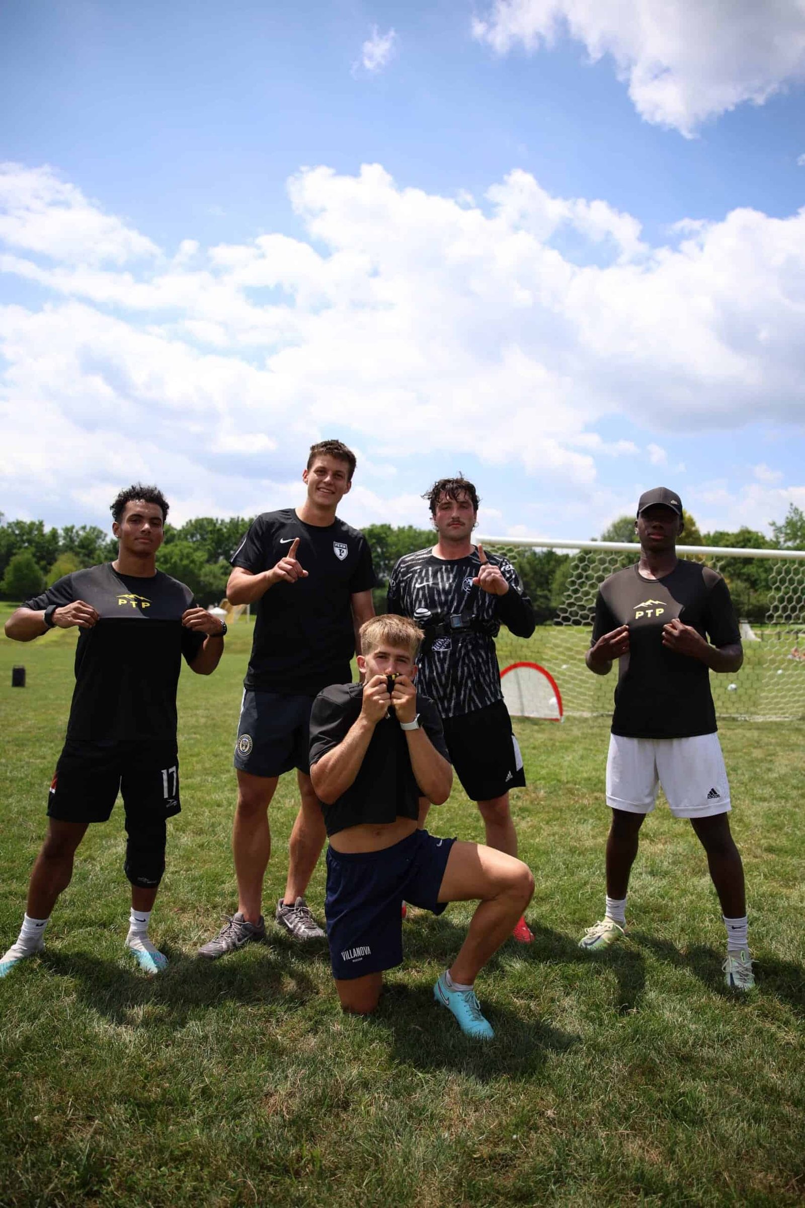 PTP coaches and campers group photo