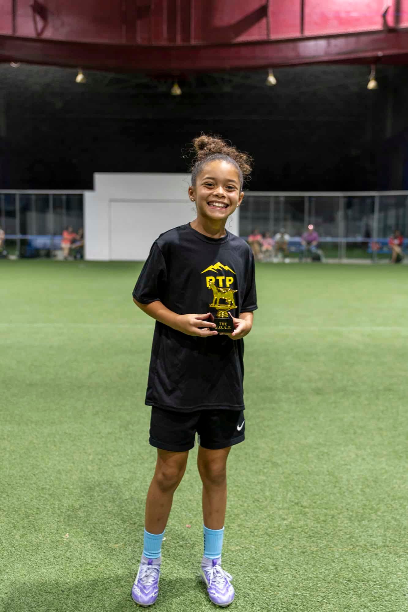 GOAT Award winner — PTP soccer camp