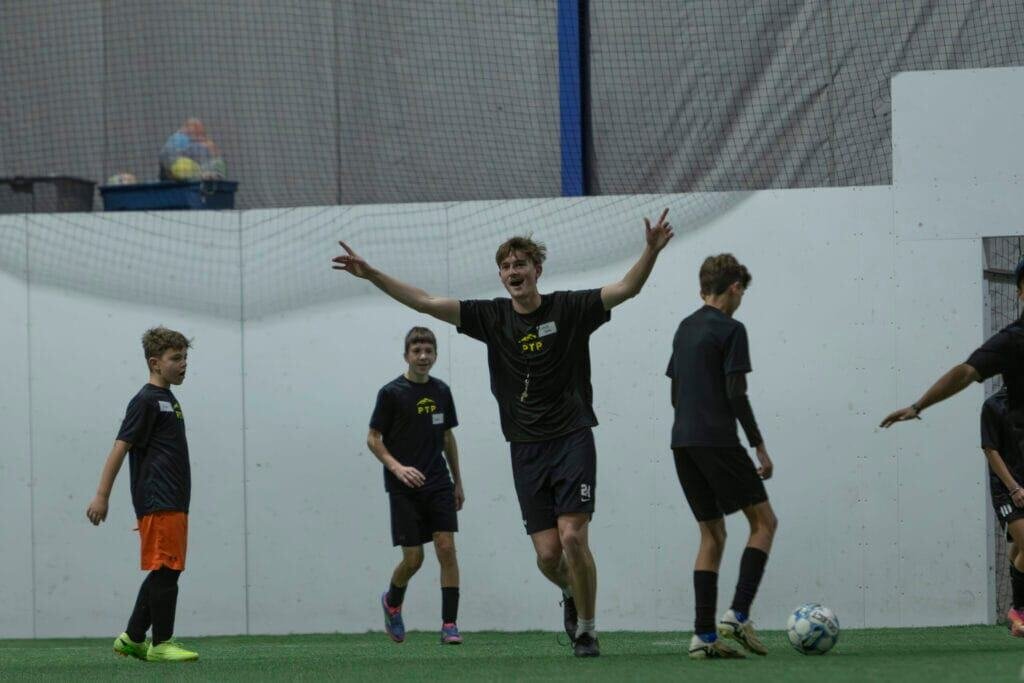 Seán Boyle training