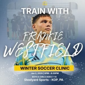 Frankie Westfield X PTP Soccer Winter Clinic - Jan 2 | 6pm-8:30pm