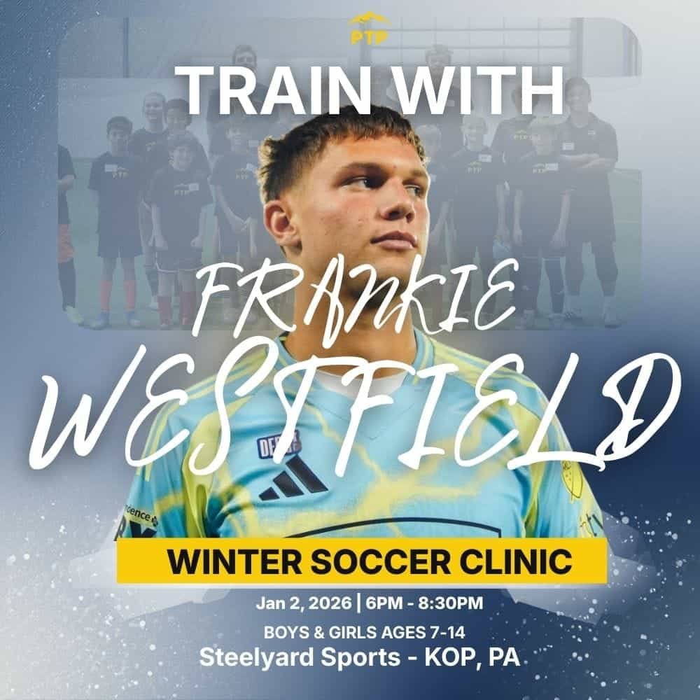 Frankie Westfield X PTP Soccer Winter Clinic - Jan 2 | 6pm-8:30pm