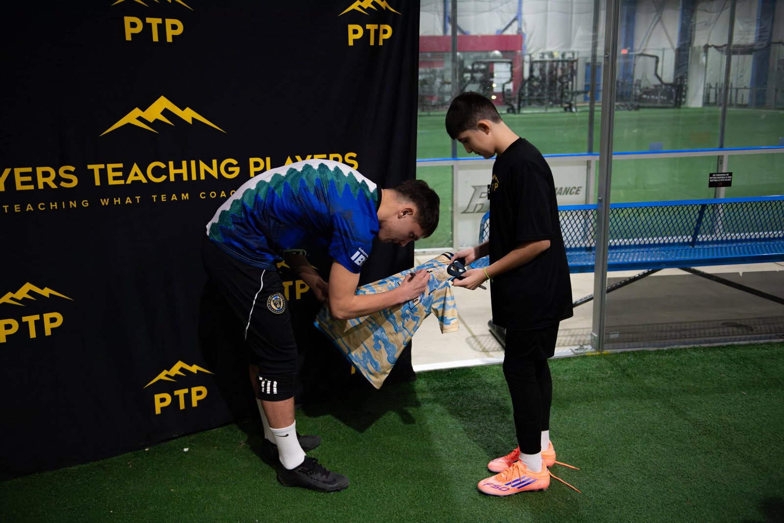 Coach Miguel training